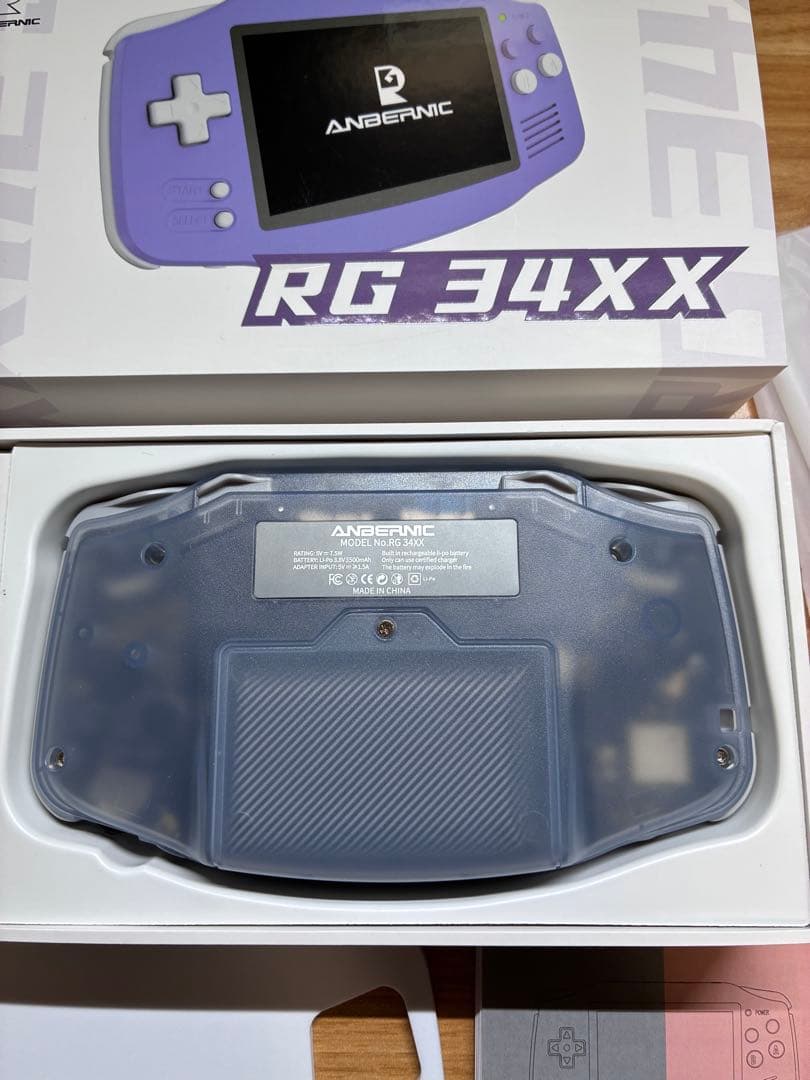 Anbernic RG 34XX クリア