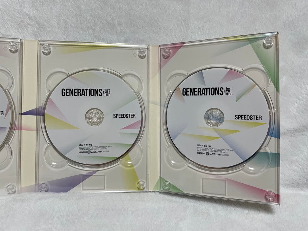 【初回生産限定盤】GENERATIONS「SPEEDSTER」CD
