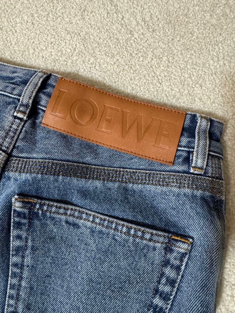 LOEWE アナグラム クロップドデニム