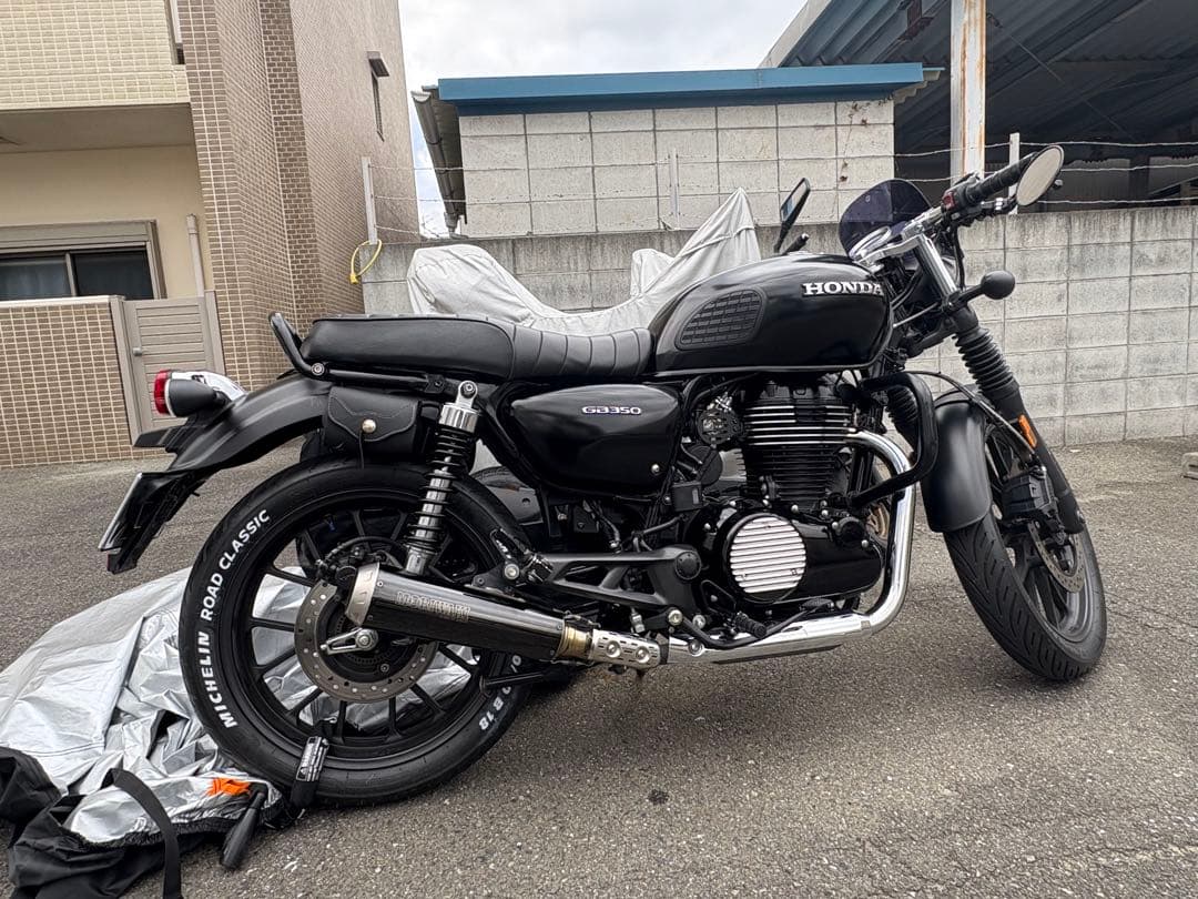 (南風！)GB350 タックロールシート　バイクシート神戸　純正シート