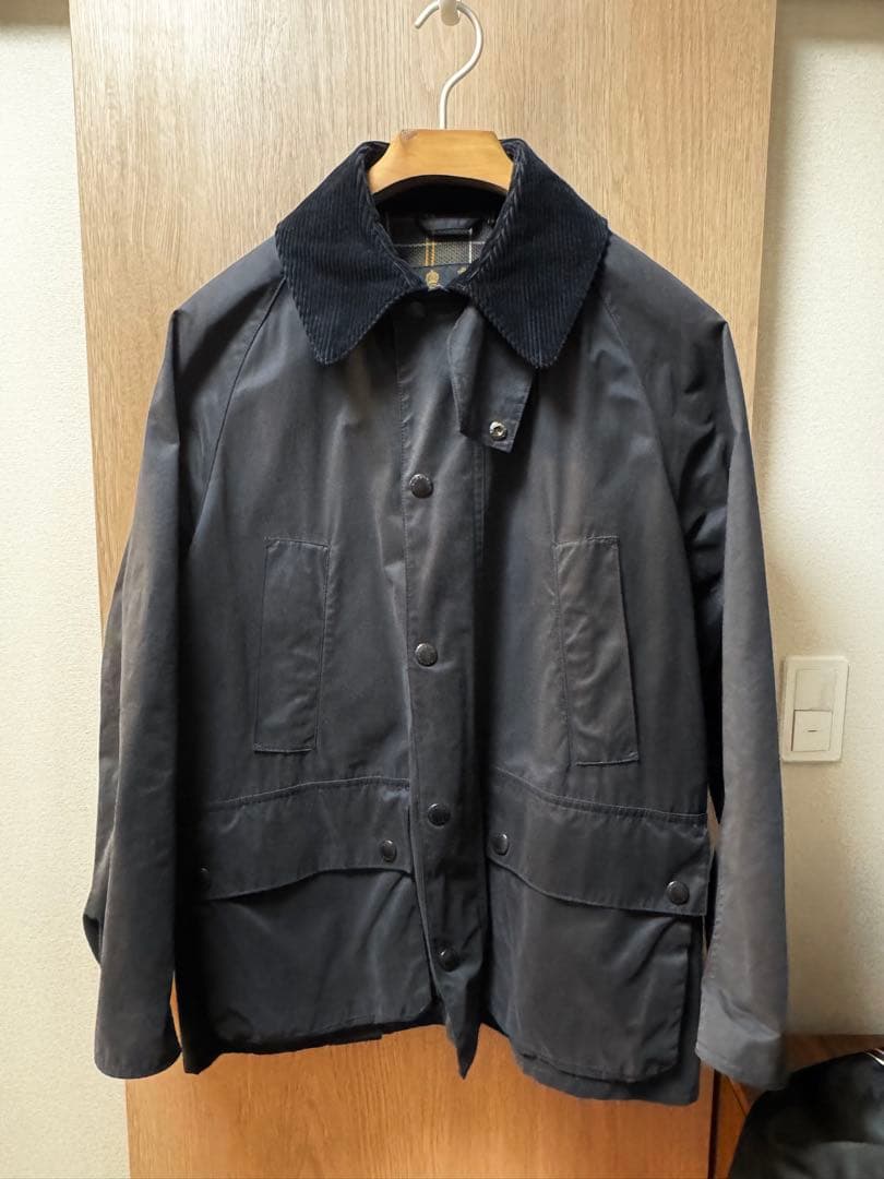 【美品】Barbour バブアー ビデイル オーバーサイズ ビーチスキン 38
