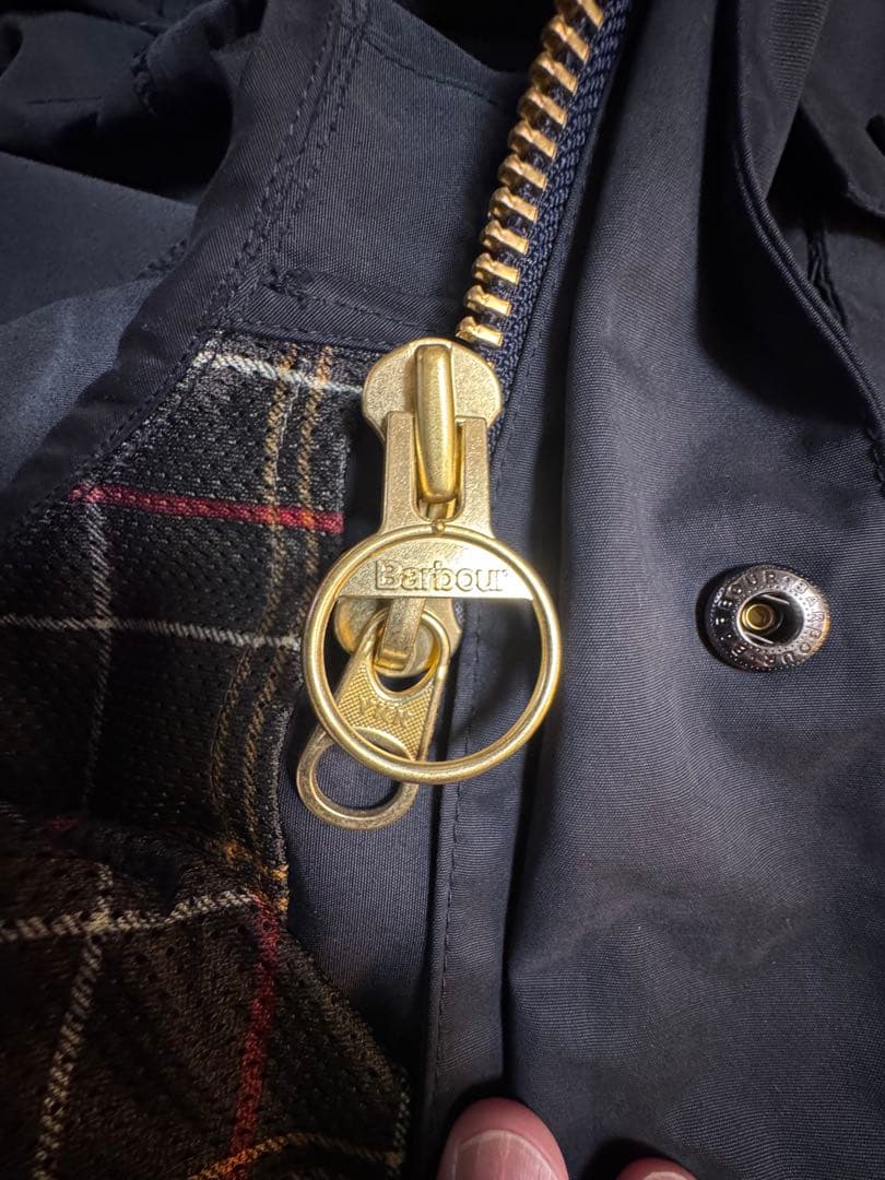 【美品】Barbour バブアー ビデイル オーバーサイズ ビーチスキン 38
