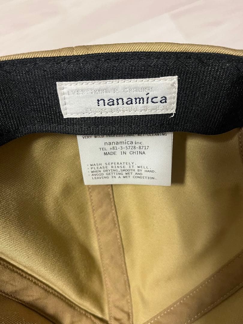 nanamica ナナミカ　キャップ