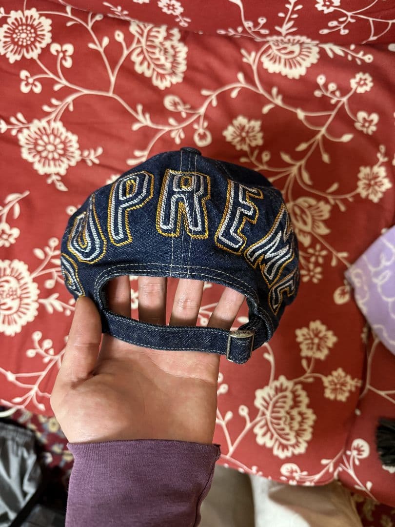 帽子 SUPREME back arc 6panel cap