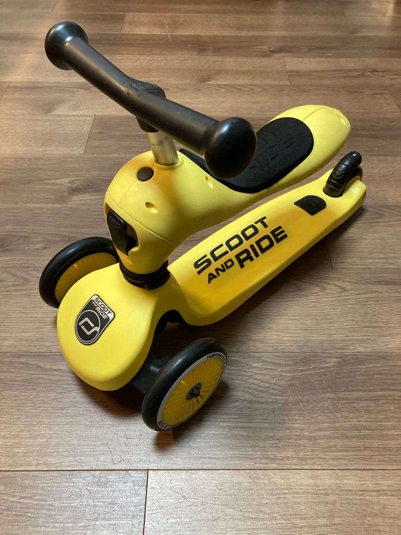 美品SCOOT AND RIDE スクートアンドライド ハイウェイキック ローズ