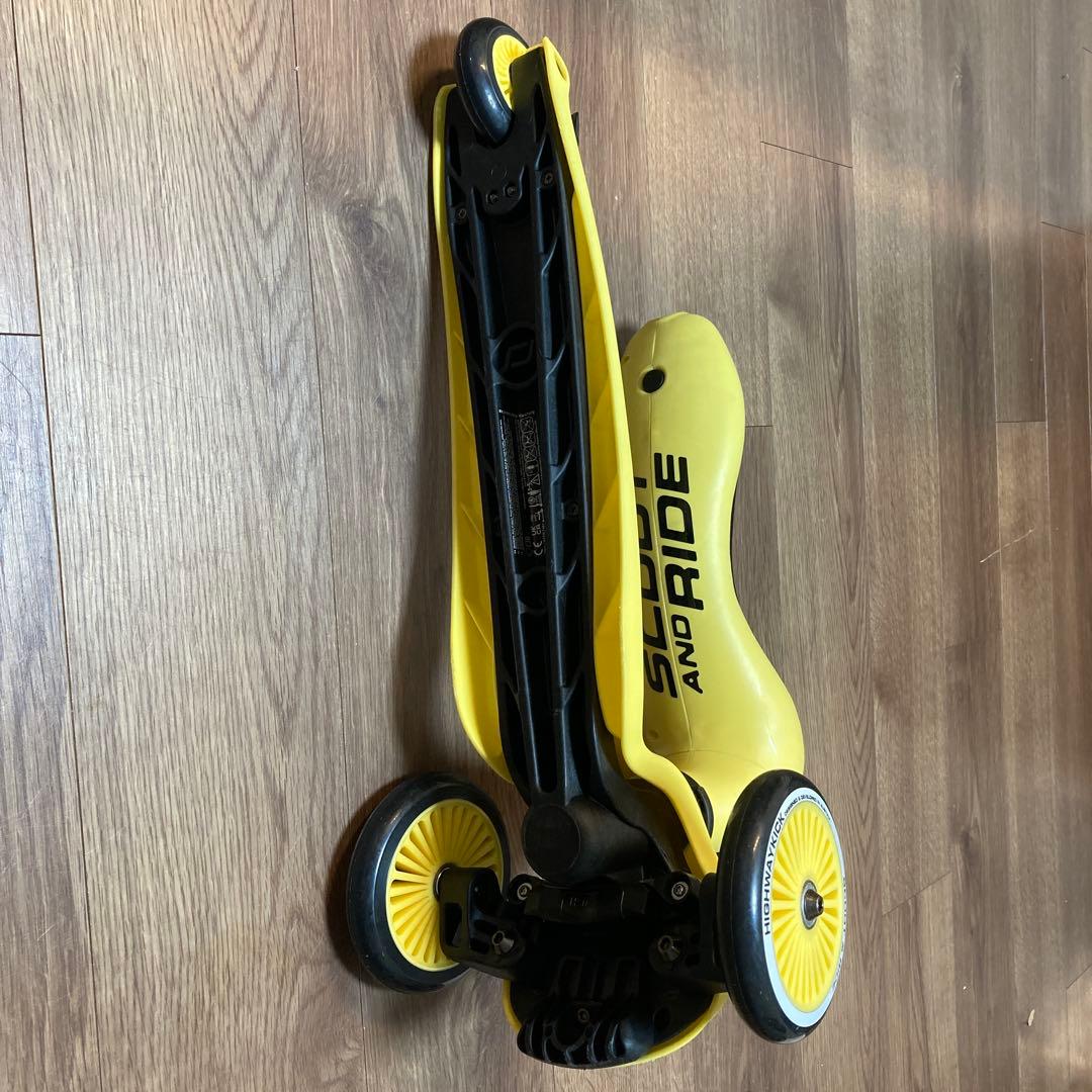 美品SCOOT AND RIDE スクートアンドライド ハイウェイキック ローズ
