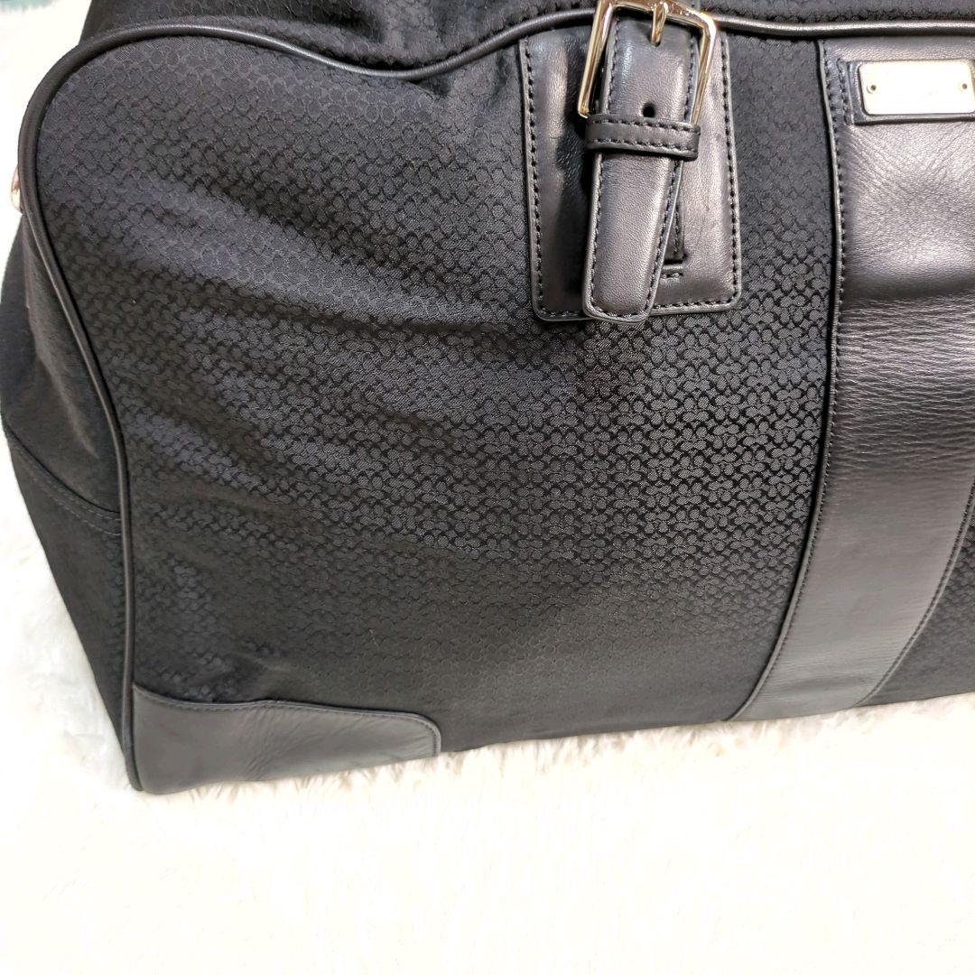 COACH　コーチ　シグネチャー　ボストンバッグ　大容量　男女兼用