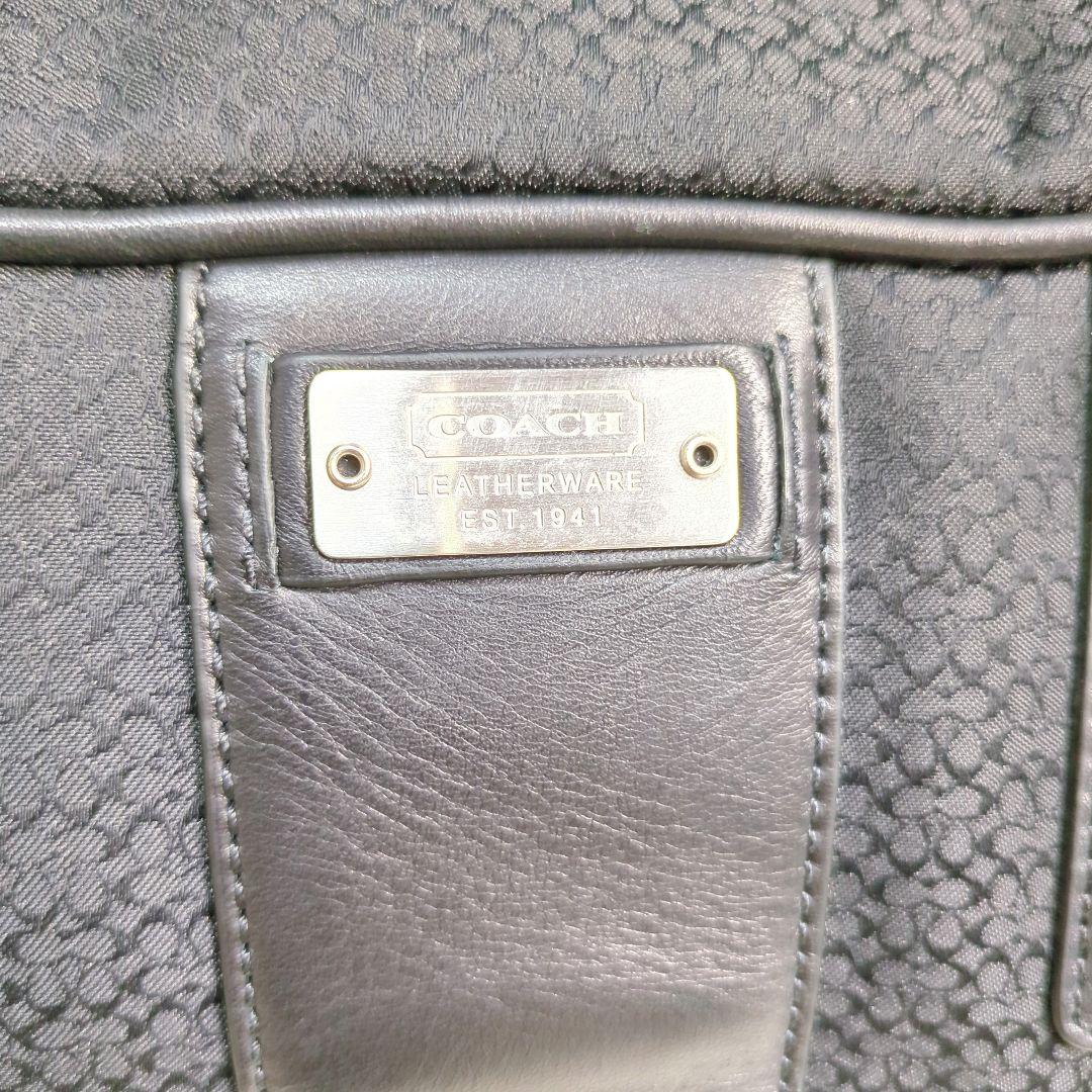COACH　コーチ　シグネチャー　ボストンバッグ　大容量　男女兼用