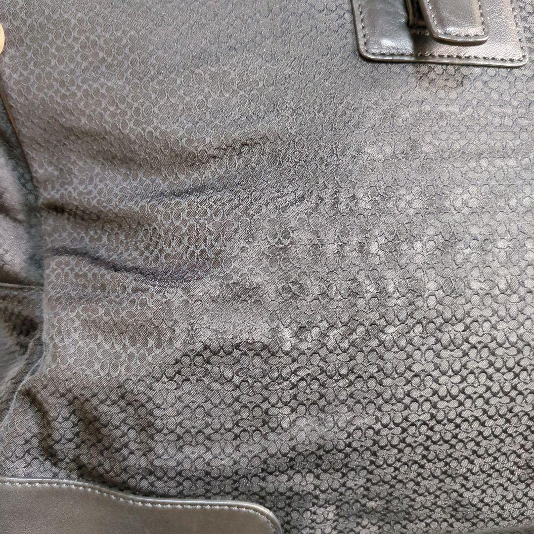 COACH　コーチ　シグネチャー　ボストンバッグ　大容量　男女兼用