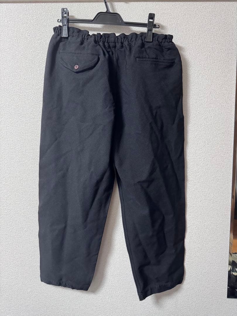 BLK COMME des GARÇONS サルエルパンツ ブラック
