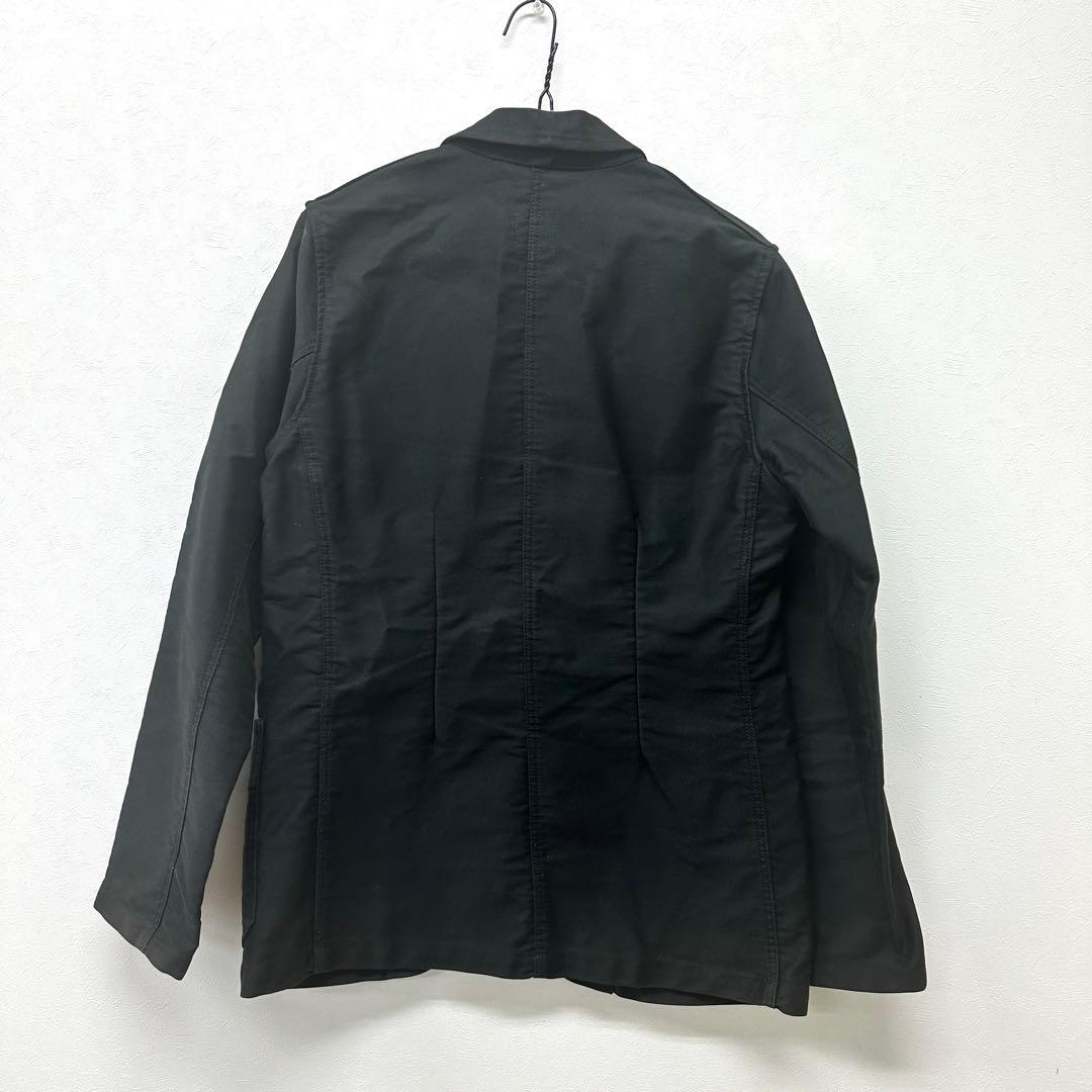 ARPENTEUR アーペントル ブラックモールスキン ワークジャケット