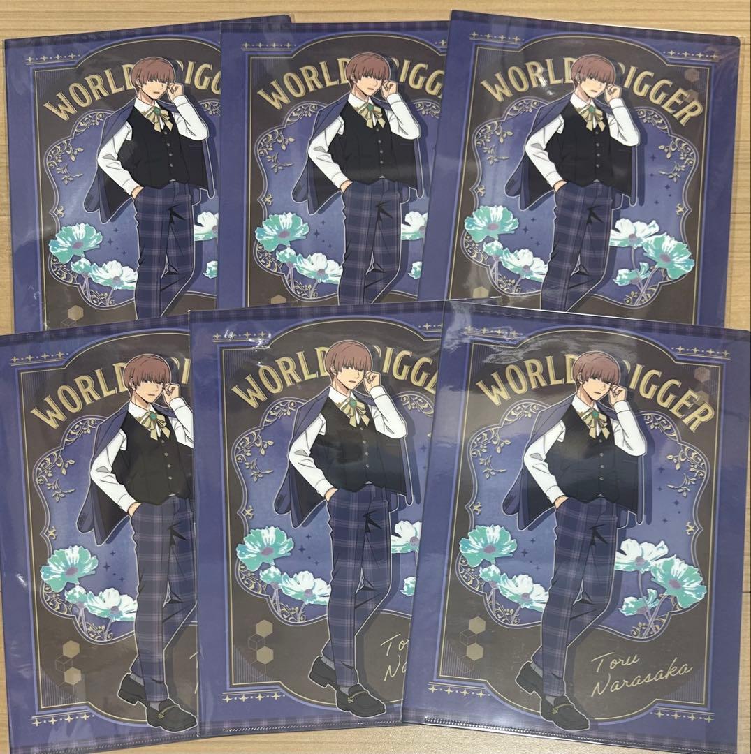 ワールドトリガー POP UP SHOP クリアファイル　英国風　まとめ売り