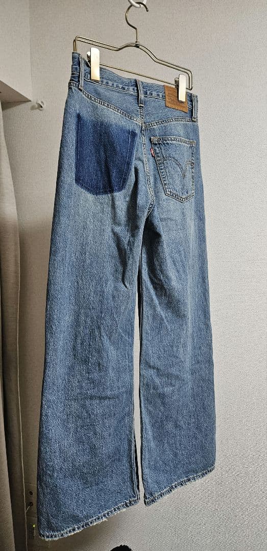 Ungrid Levi's別注RIBCAGE ＷIDE LEG　デニム