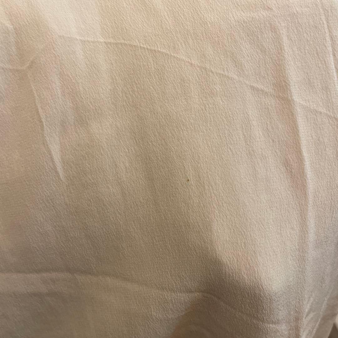 【12万円】LOUIS VUITTON シルクゴールド刺繍　大判ストールマフラー