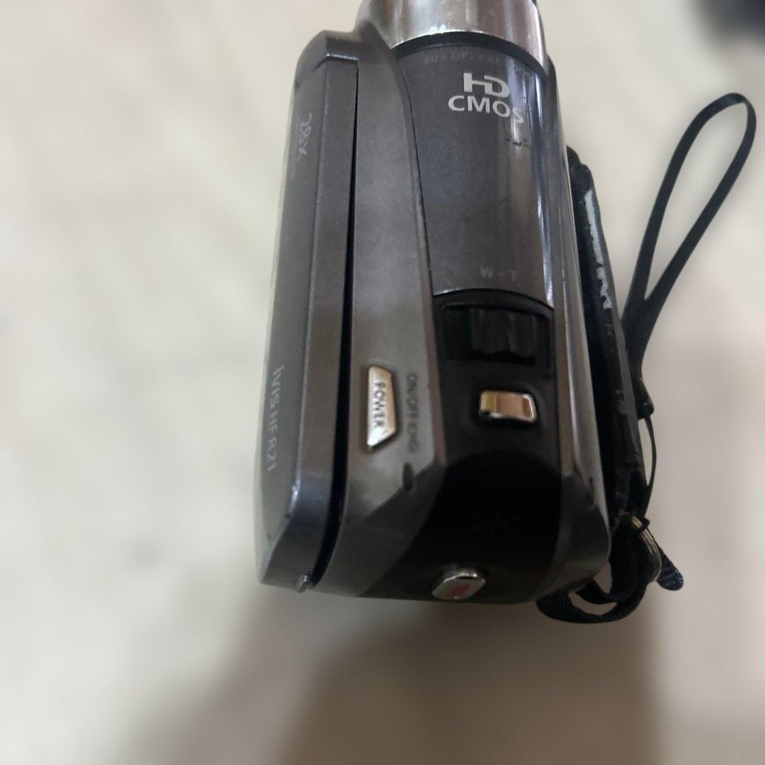 キャノン　ivis hf r21 動作品　ビデオカメラ