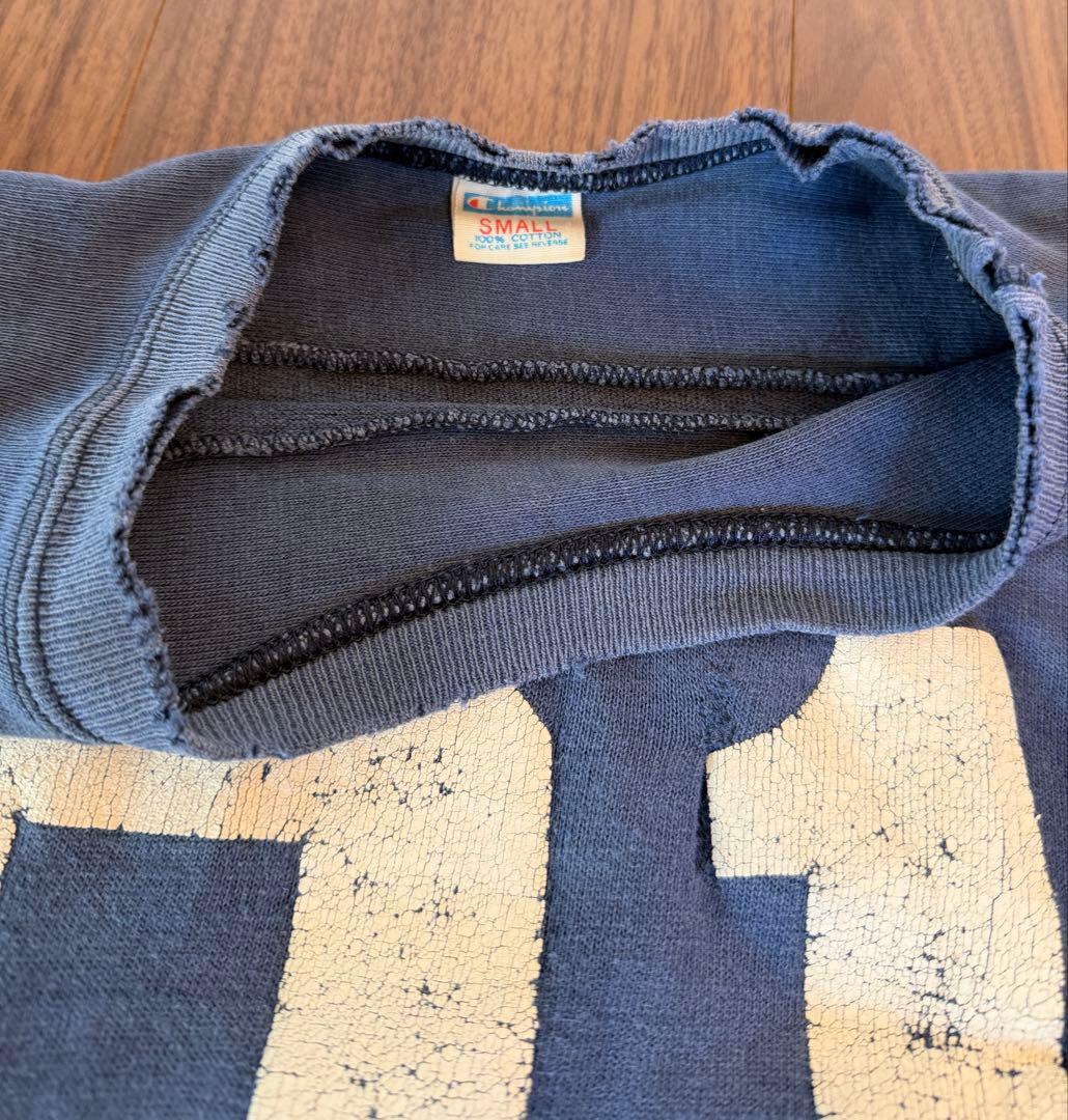 さ*い様 70s Champion チャンピオン フットボールT バータグ オリ