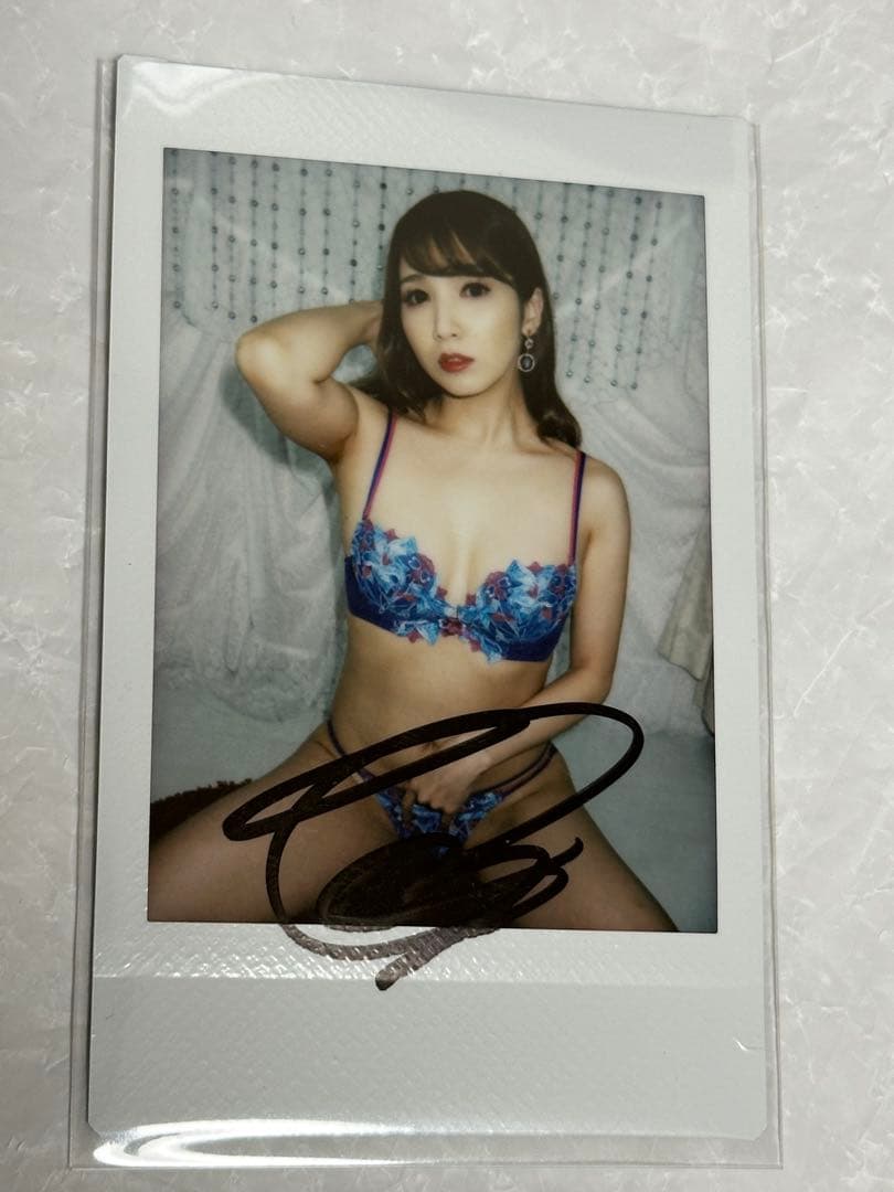 友田彩也香　5点セット　直筆サイン入りチェキ 色紙　キスマーク　チェキ　イベント