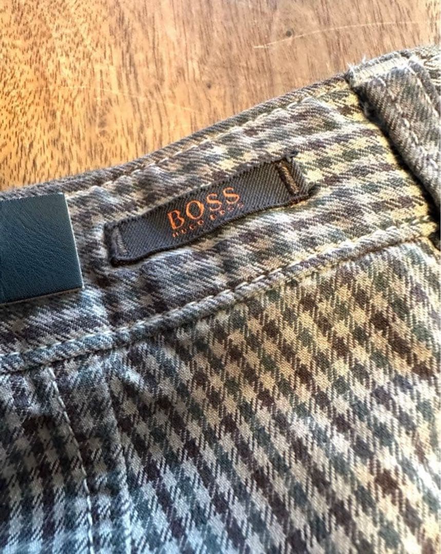 S*o様 【超激レア！未使用新品】BOSS チェック柄ペインターパンツ　大谷翔平