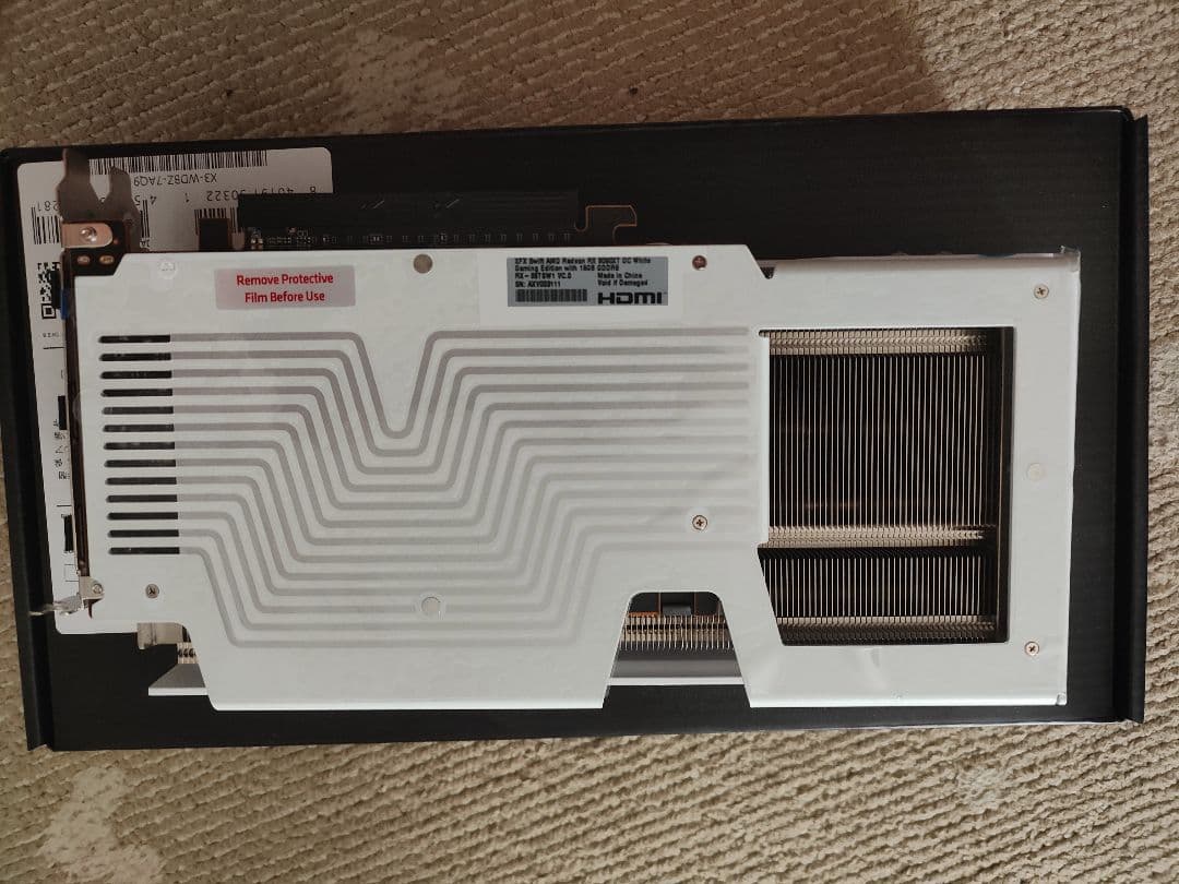 XFX Radeon RX9060XT 16GB OC 動作品