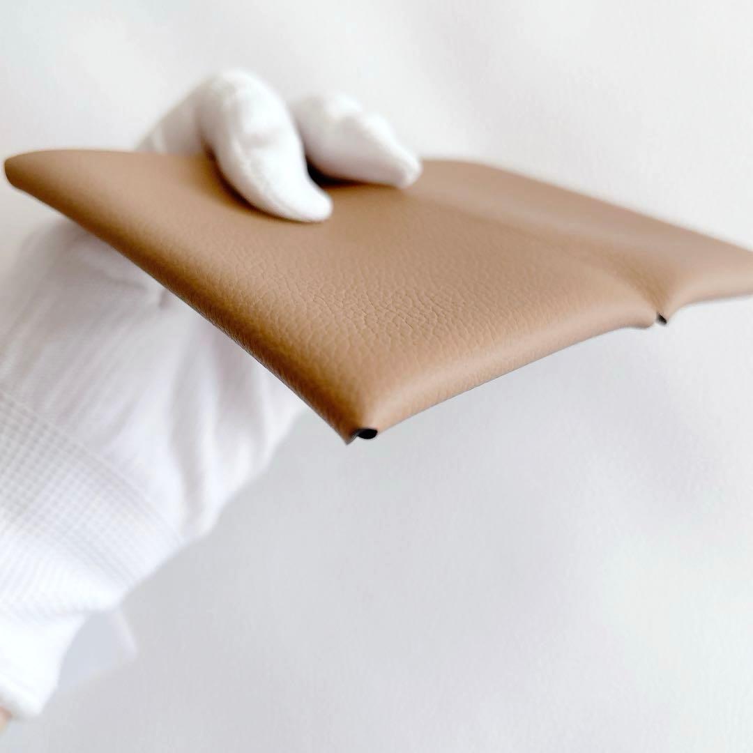 極美品 エルメス HERMES カルヴィ カードケース チャイ 刻印Z 箱付