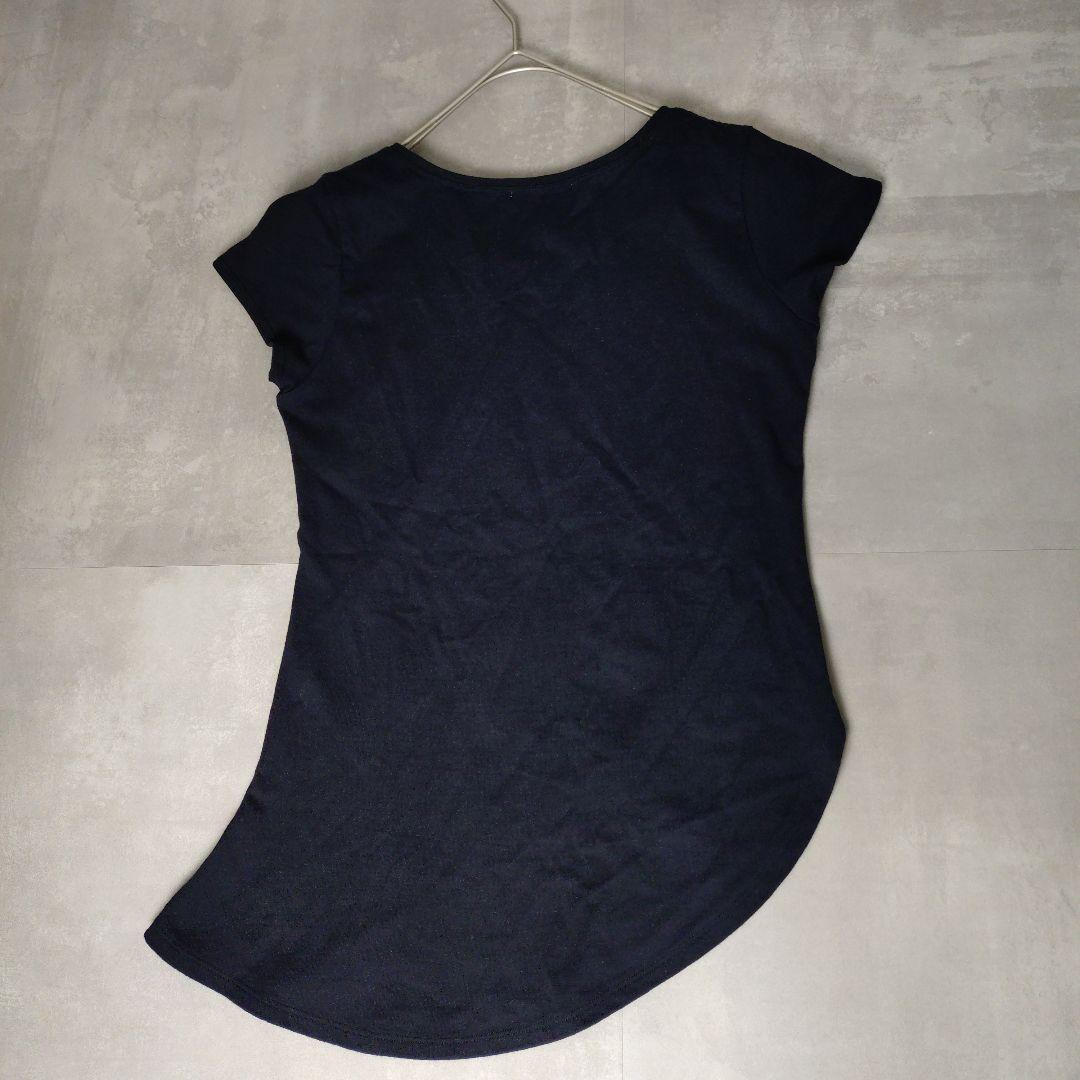 イッセイミヤケ Tシャツ カットソー スパンコール オバケ ブラック 黒