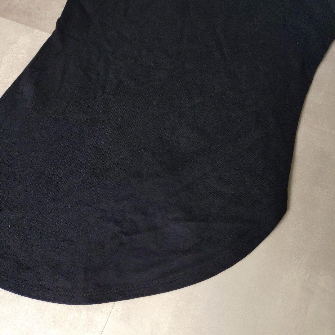 イッセイミヤケ Tシャツ カットソー スパンコール オバケ ブラック 黒