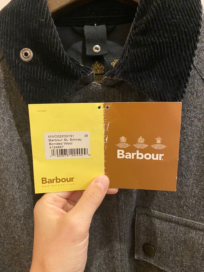 バブアーbarbourSOLWAYソルウェイウールコート
