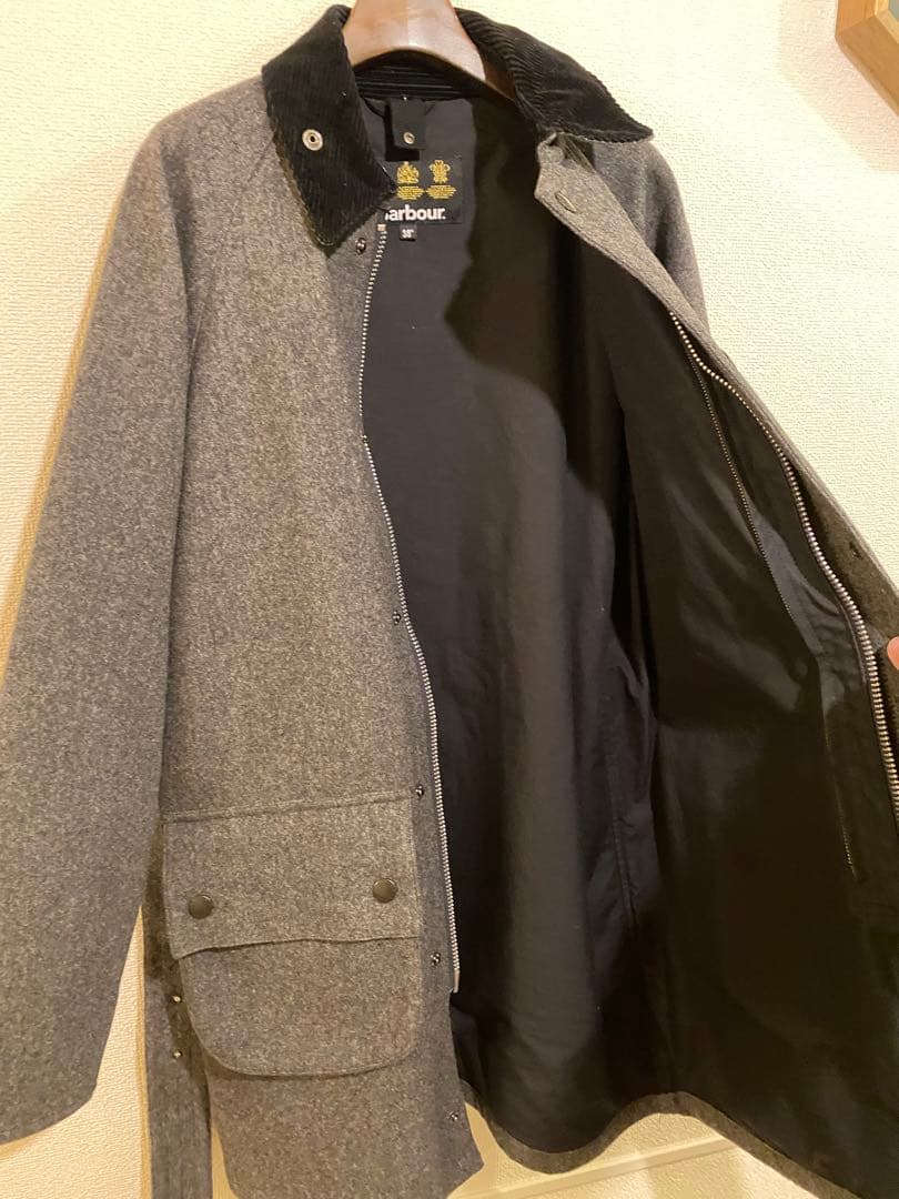 バブアーbarbourSOLWAYソルウェイウールコート