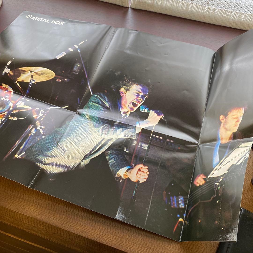 PUBLIC IMAGE LTD. メタル・ボックス 　レコード帯付き