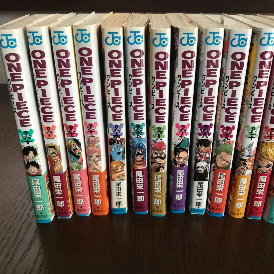ONE PIECE 60巻〜76巻　初版　17冊