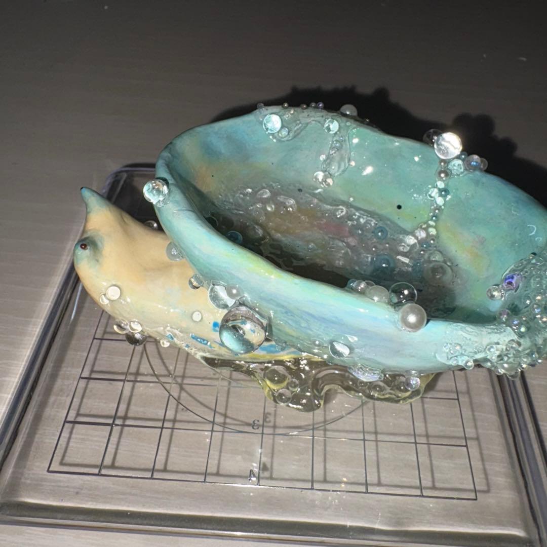 かたつむりの小物入れ