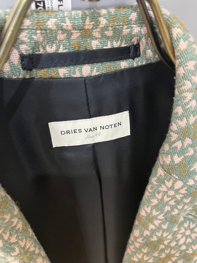 DRIES VAN NOTEN ジャガード　スーツ　セットアップ　ジャケット