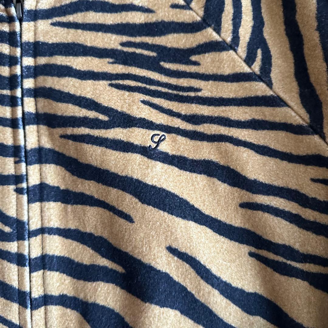 supreme タイガー　レオパード　ブルゾン　ウールジャケット