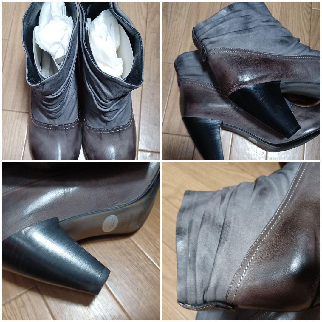 RABOKIGOSHI works コンビショートブーツ 25.5