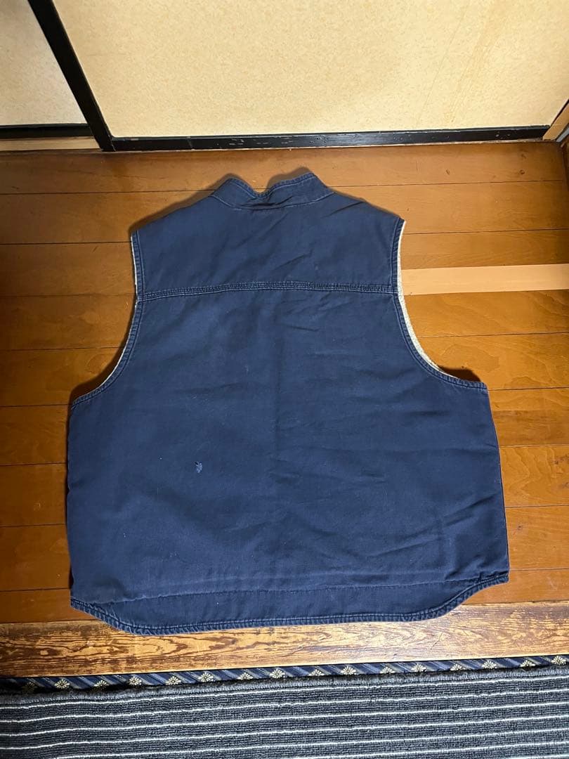 Carhartt デニム ベスト ネイビー 3XL