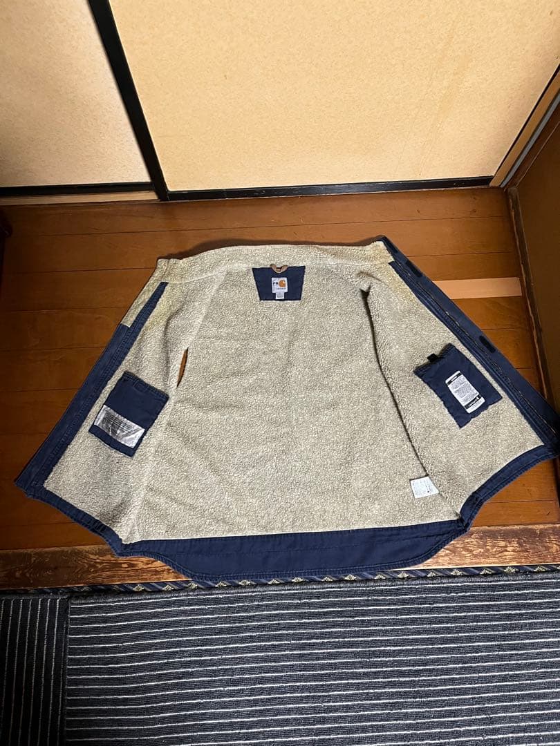 Carhartt デニム ベスト ネイビー 3XL