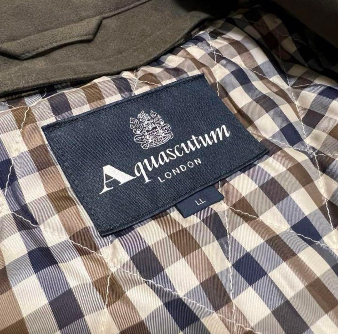 【希少】Aquascutum ハーフコート