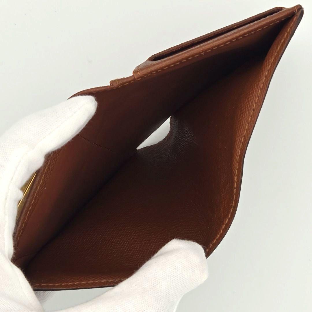 ルイヴィトン ポルトモネ ビエ ヴィエノワ がま口 モノグラム 二つ折り財布