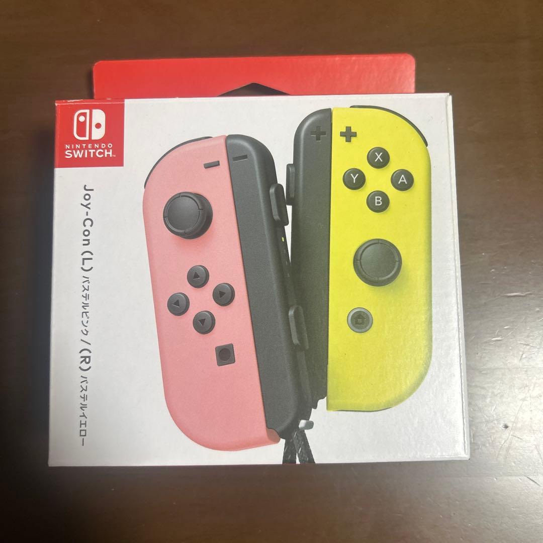 Nintendo Switch Joy-Con パステルピンク、イエロー