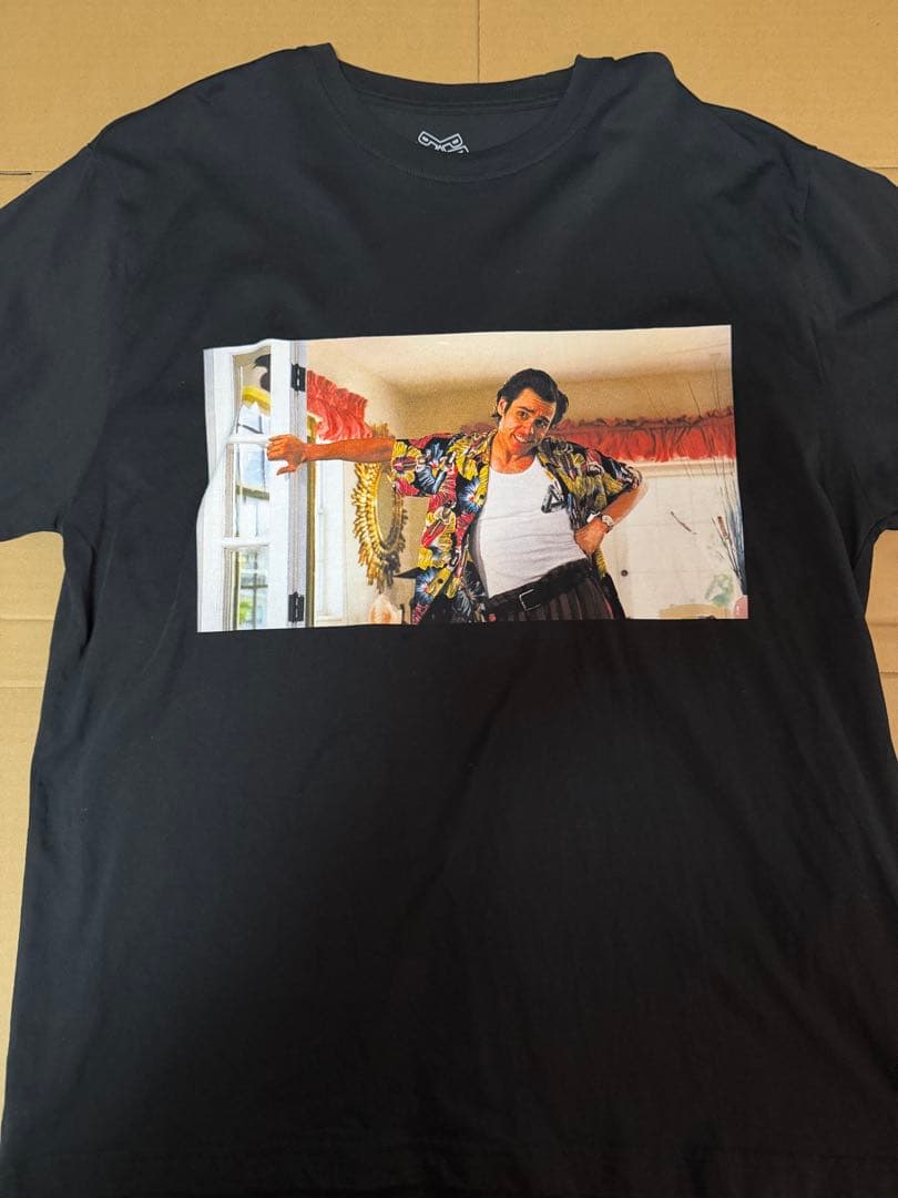PALACE PAL-ACE T-SHIRT JIM CARREY 黒L