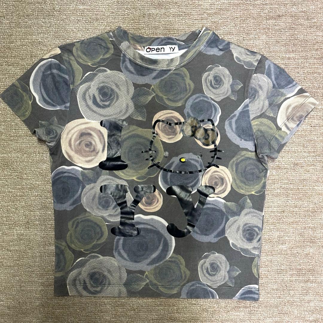 open yy キティTシャツ