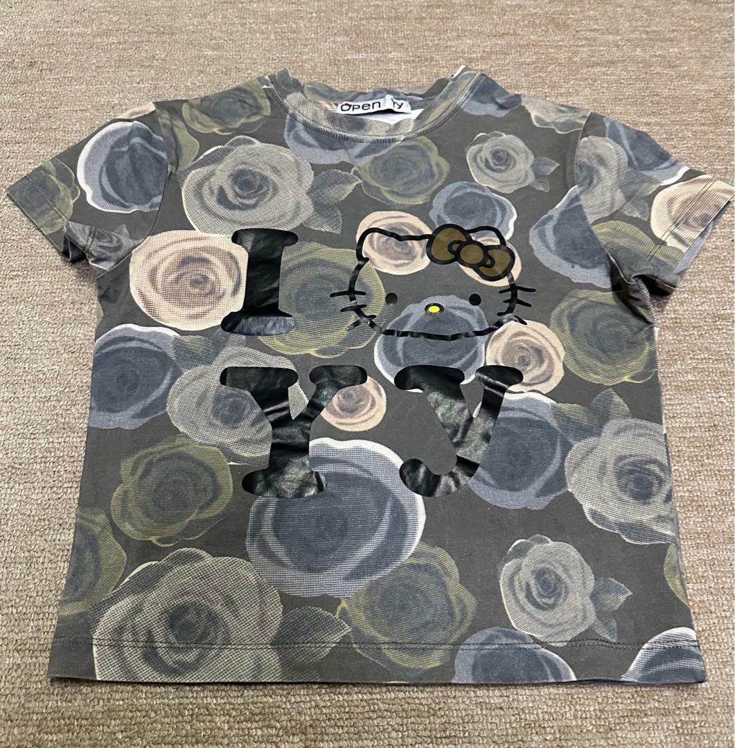 open yy キティTシャツ