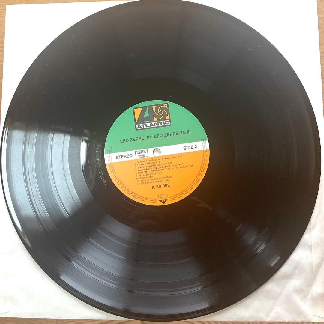 レア&美品！レッド・ツェッペリンIII(レーベルはアメリカ盤なのにドイツ盤！)