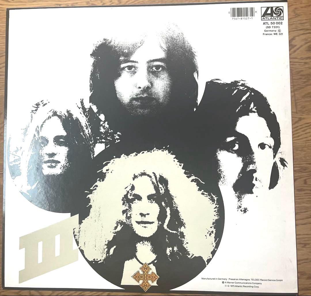 レア&美品！レッド・ツェッペリンIII(レーベルはアメリカ盤なのにドイツ盤！)