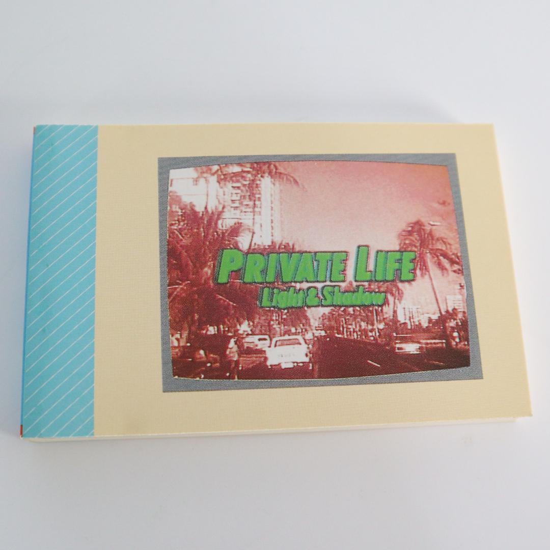 少年隊　PRIVATE LIFE Light & Shadow　CD　帯・写真集