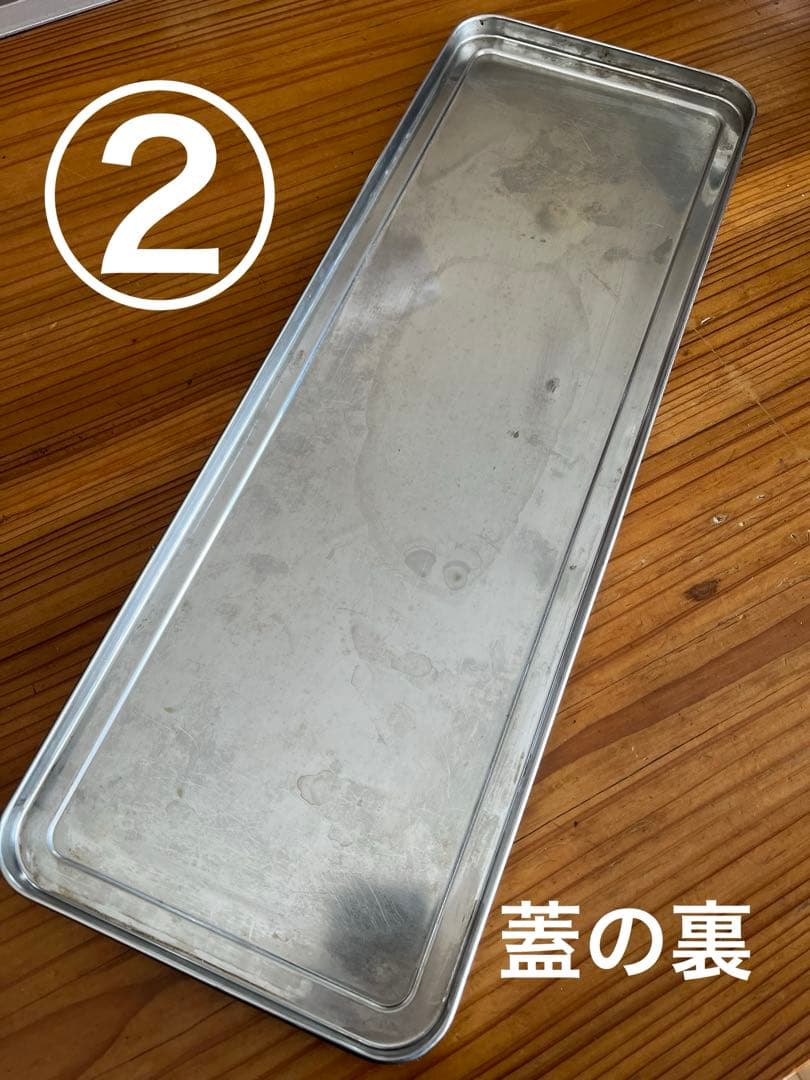業務用　ステンレス　調味料入れ　蓋付き　2セット