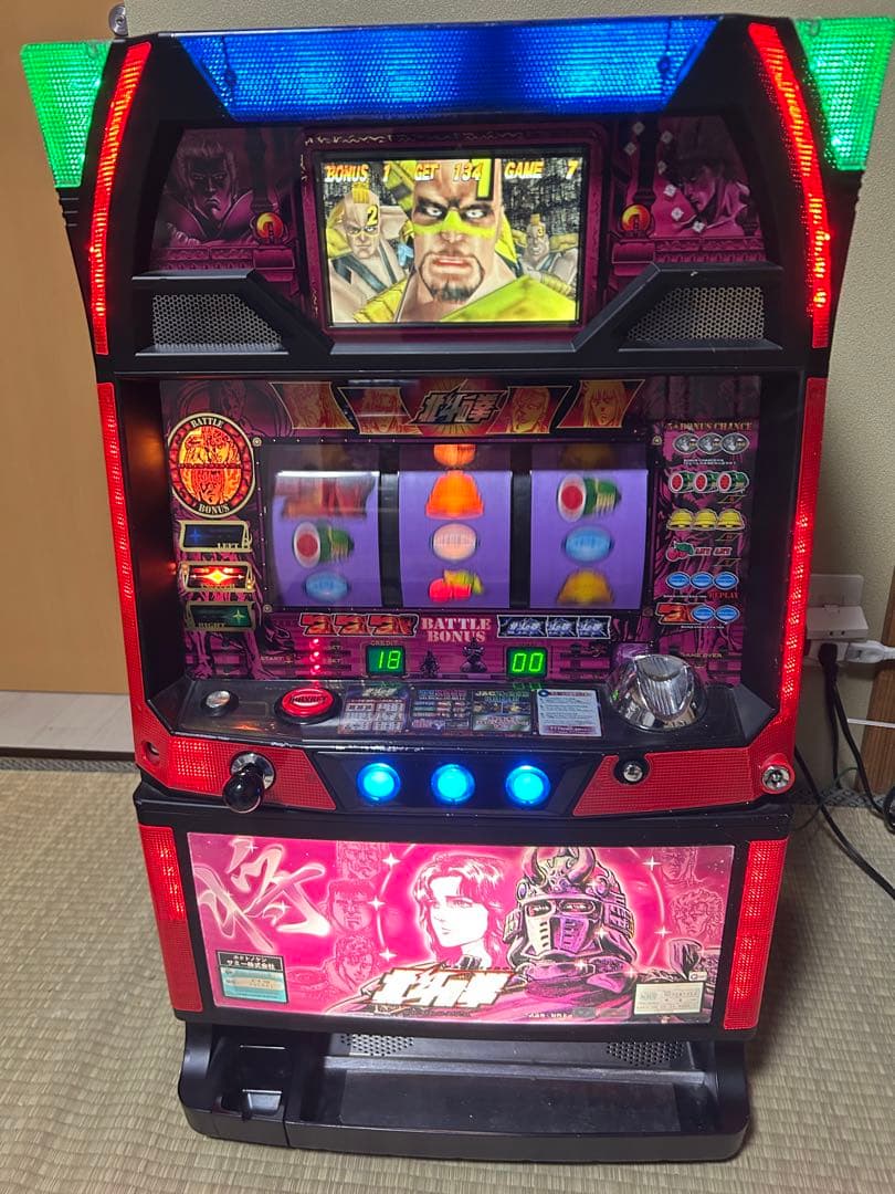 J*E様 送料込！自宅まで配送！　初代パチスロ北斗の拳　ユリア　ブラックVer.