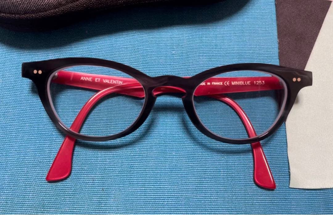 アンバレンタイン ANNE ET VALENTIN MINIBLUE メガネ