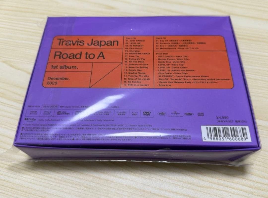 Travis Japan Road to A FC限定盤 DVD ポーチ付き