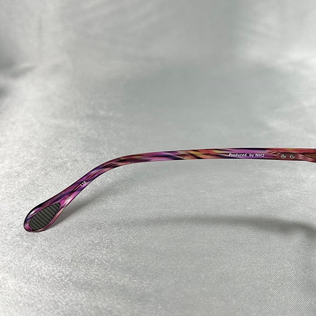 アイブレラクリアエアー ナチュラルピンク eyebrella サングラス 美品